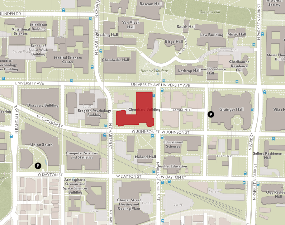Contact Us Department of Chemistry UWMadison